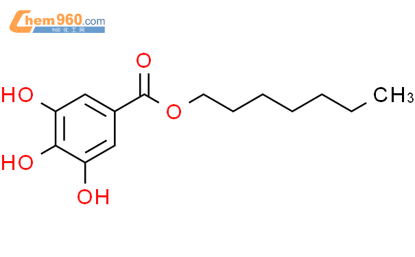 1030 49 5 Benzoic acid 3 4 5 trihydroxy heptyl ester化学式结构式分子式mol