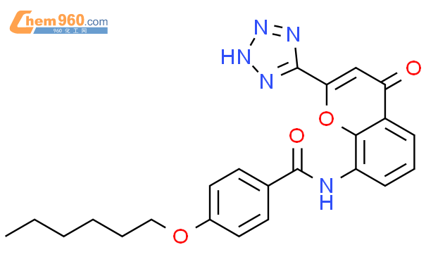 Benzamide Hexyloxy N Oxo H Tetrazol Yl H