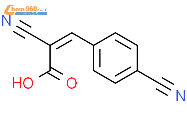 103417 95 4 2 Propenoic acid 2 cyano 3 4 cyanophenyl 化学式结构式分子式mol