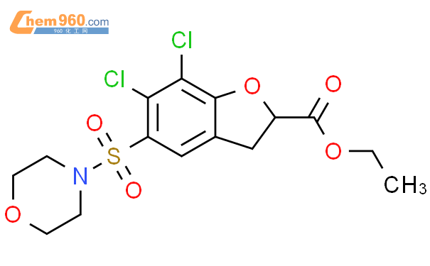 103968 72 5 2 Benzofurancarboxylic Acid 6 7 Dichloro 2 3 Dihydro 5 4