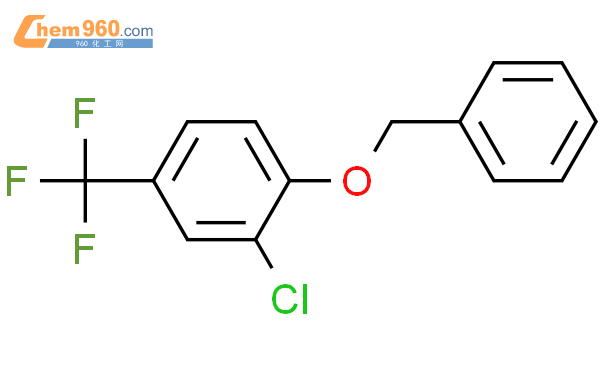 1044067 82 4 4 苄氧基 3 氯 三氟甲苯化学式结构式分子式mol 960化工网