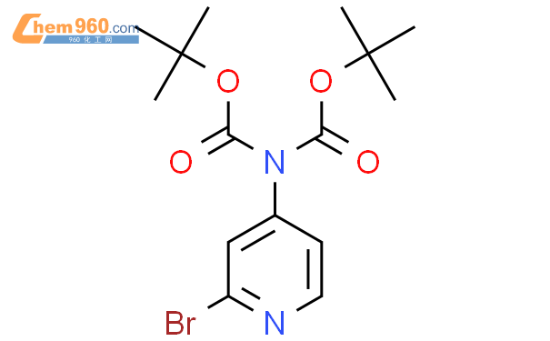 4 di tert butoxycarbonyl aMino 2 broMopyridineCAS号1044148 89 1