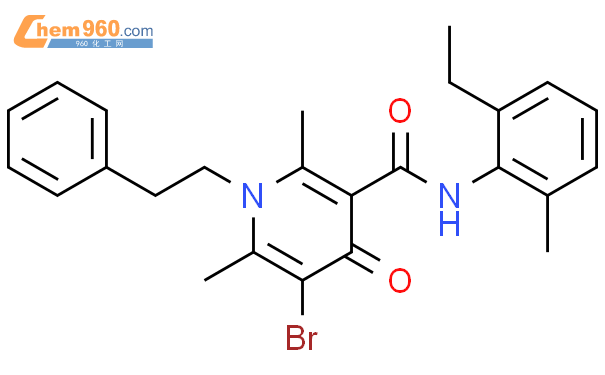 Pyridinecarboxamide Bromo N Ethyl Methylphenyl