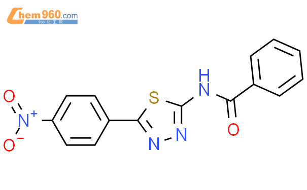 104830 84 4 Benzamide N 5 4 nitrophenyl 1 3 4 thiadiazol 2 yl CAS号