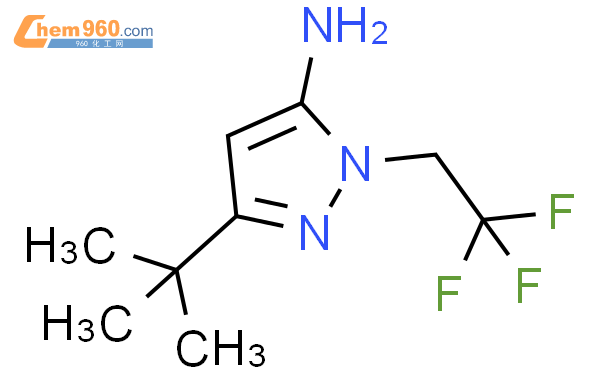 3 TERT BUTYL 1 2 2 2 TRIFLUOROETHYL 1H PYRAZOL 5 AMINECAS号1048389