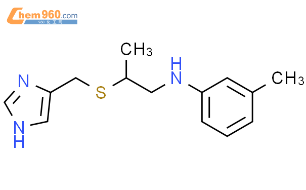 105077 88 1 Benzenamine N 2 1H Imidazol 4 Ylmethyl Thio Propyl 3