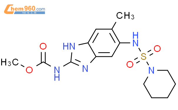 Carbamic Acid Methyl Piperidinylsulfonyl Amino