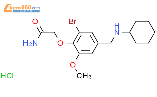 Bromo Cyclohexylamino Methyl Methoxyphenoxy