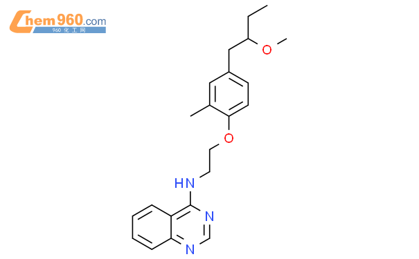 Quinazolinamine N Methoxybutyl Methylphenoxy