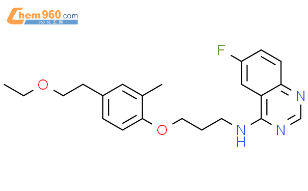 105741 96 6 4 Quinazolinamine N 3 4 2 Ethoxyethyl 2 Methylphenoxy