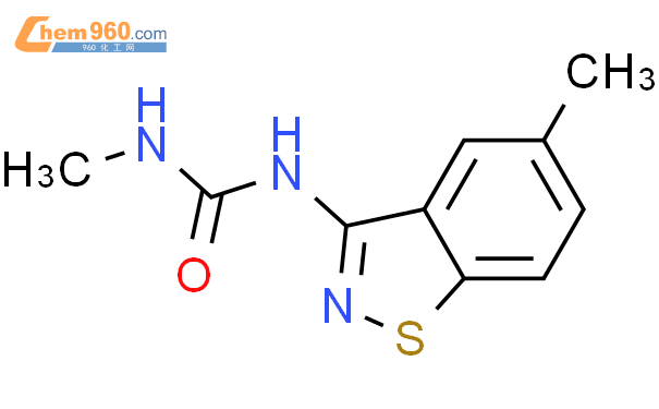 105777 85 3 Urea N methyl N 5 methyl 1 2 benzisothiazol 3 yl CAS号