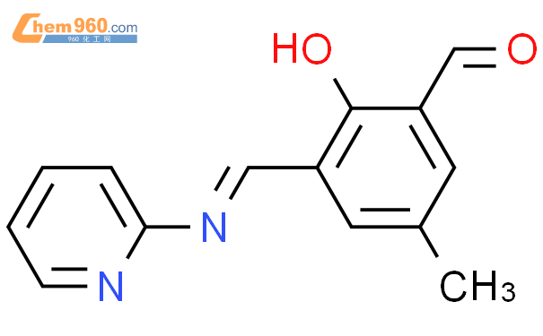 106052 61 3 Benzaldehyde 2 Hydroxy 5 Methyl 3 2 Pyridinylimino