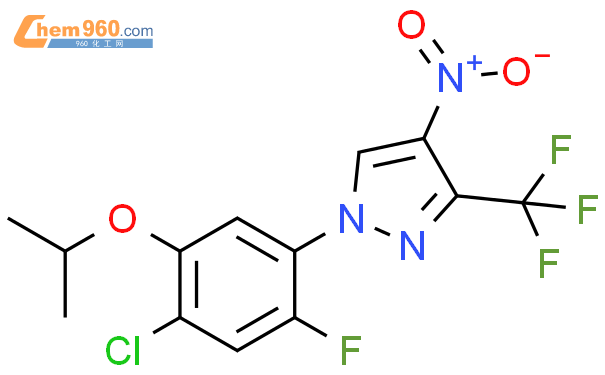 H Pyrazole Chloro Fluoro Methylethoxy Phenyl