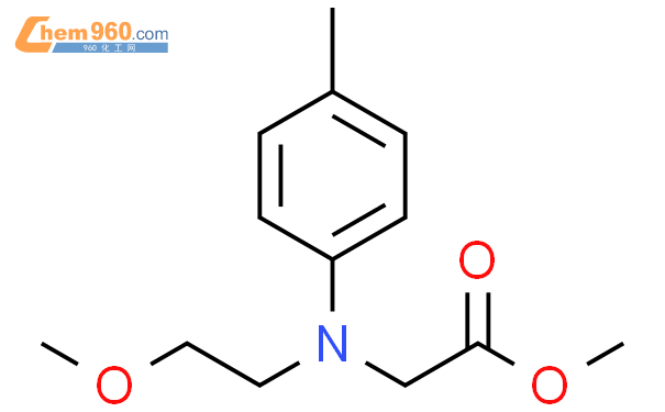 106119 43 1 Glycine N 2 Methoxyethyl N 4 Methylphenyl Methyl