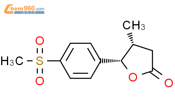 106192 13 6 2 3H Furanone Dihydro 4 Methyl 5 4 Methylsulfonyl