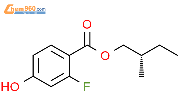 106315 86 0 Benzoic Acid 2 Fluoro 4 Hydroxy 2S 2 Methylbutyl Ester