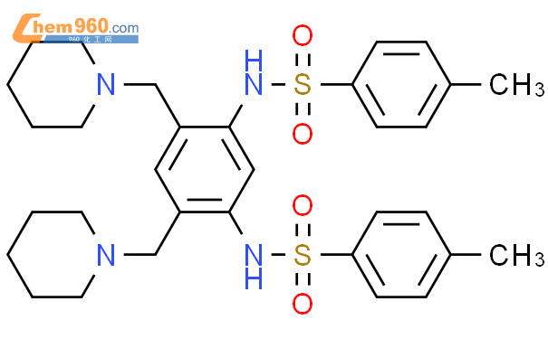 Benzenesulfonamide N N Bis Piperidinylmethyl