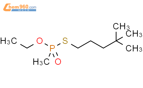 1068 35 5 Phosphonothioic Acid Methyl S 4 4 Dimethylpentyl O Ethyl