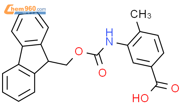 1072901 59 7 3 9H Fluoren 9 Ylmethoxycarbonylamino 4 Methylbenzoic