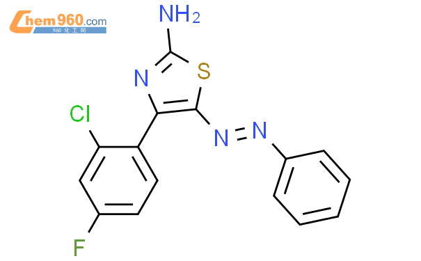 Thiazolamine Chloro Fluorophenyl Phenylazo