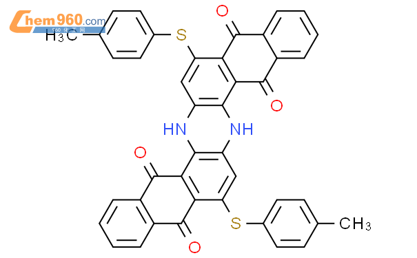 107444 84 8 5 9 14 18 Anthrazinetetrone 6 15 Dihydro 8 17 Bis 4