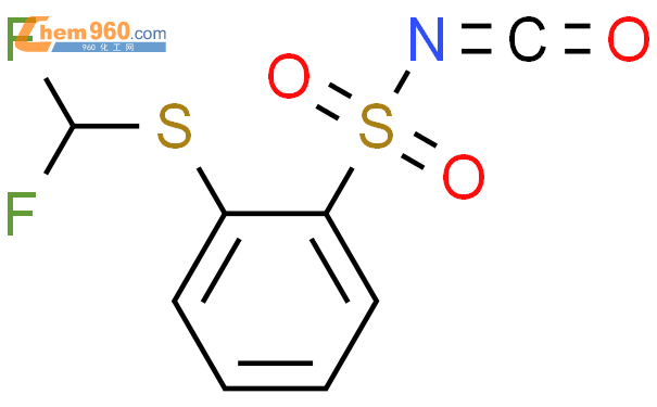 107746 04 3 Benzenesulfonyl isocyanate 2 difluoromethyl thio CAS号