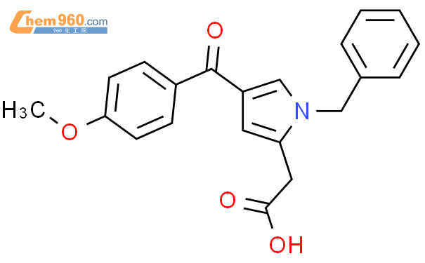 108680 35 9 1H Pyrrole 2 Acetic Acid 4 4 Methoxybenzoyl 1