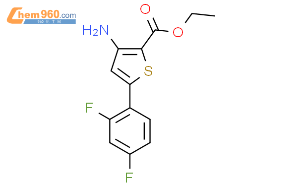 Ethyl Amino Difluorophenyl Thiophene