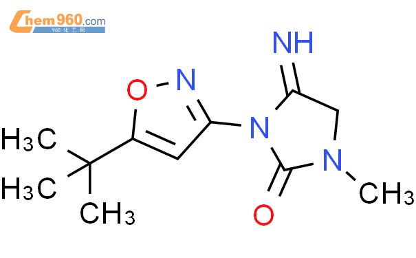 109914 16 1 2 Imidazolidinone 3 5 1 1 Dimethylethyl 3 Isoxazolyl 4