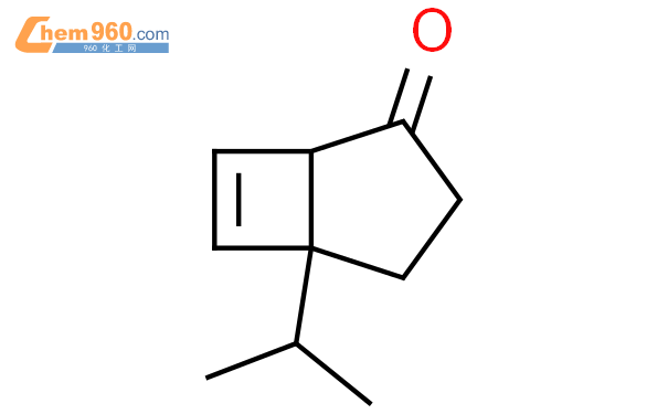 110087 09 7 Bicyclo 3 2 0 hept 6 en 2 one 5 1 methylethyl 化学式结构式分子式