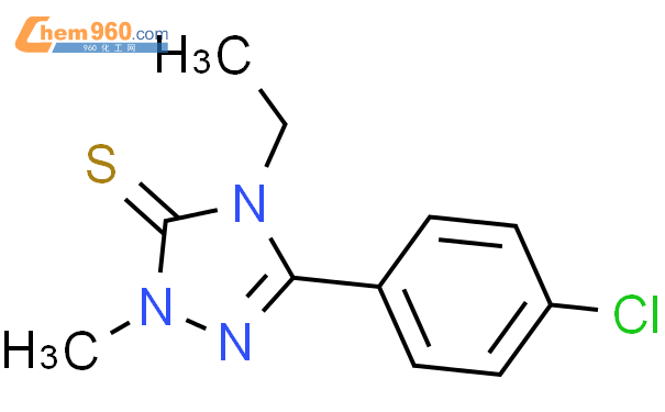 110623 26 2 3H 1 2 4 Triazole 3 Thione 5 4 Chlorophenyl 4 Ethyl 2 4