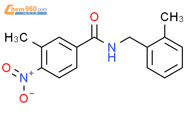 110648 16 3 Benzamide 3 methyl N 2 methylphenyl methyl 4 nitro CAS号