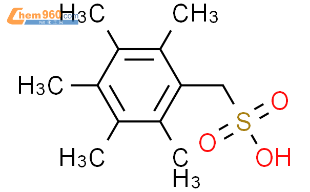 110874 74 3 Benzenemethanesulfonic acid 2 3 4 5 6 pentamethyl CAS号