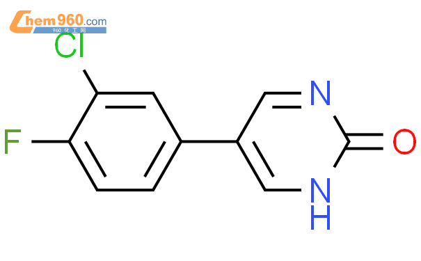 1111107 97 1 5 3 chloro 4 fluorophenyl 1H pyrimidin 2 oneCAS号 1111107