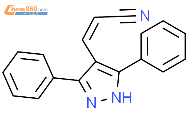 Propenenitrile Diphenyl H Pyrazol Yl Z