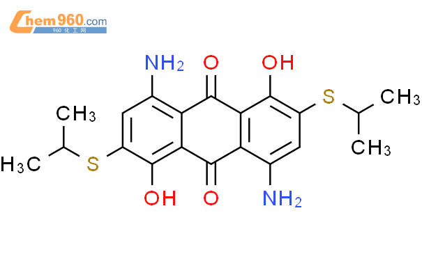 111341 08 3 9 10 Anthracenedione 4 8 Diamino 1 5 Dihydroxy 2 6 Bis 1