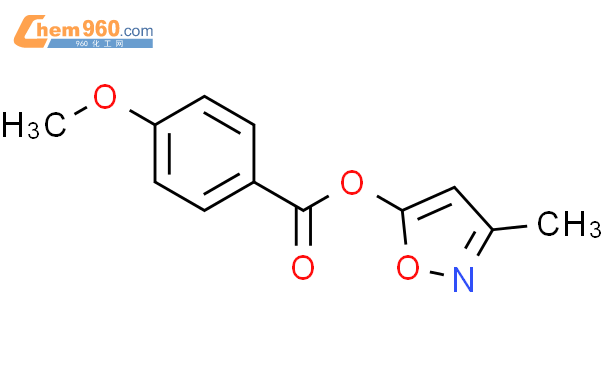 111461 19 9 Benzoic acid 4 methoxy 3 methyl 5 isoxazolyl esterCAS号