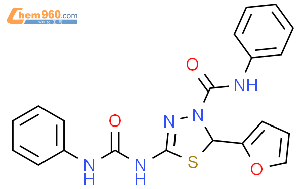 111659 25 7 1 3 4 Thiadiazole 3 2H Carboxamide 2 2 Furanyl N Phenyl