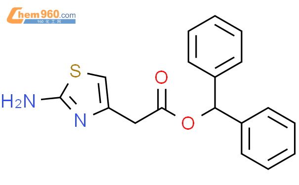 111790 18 2 benzhydryl 2 2 amino 1 3 thiazol 4 yl acetate化学式结构式分子式