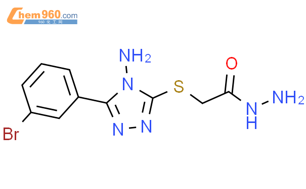 111828 16 1 Acetic Acid 4 Amino 5 3 Bromophenyl 4H 1 2 4 Triazol 3