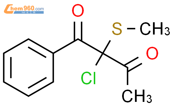 112383 65 0 1 3 Butanedione 2 chloro 2 methylthio 1 phenyl CAS号