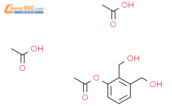 112429 68 2 acetic acid 2 3 bis hydroxymethyl phenyl acetate化学式结构式