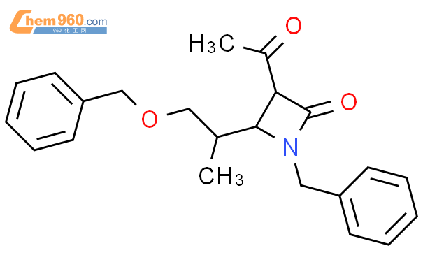 Azetidinone Acetyl Methyl Phenylmethoxy Ethyl