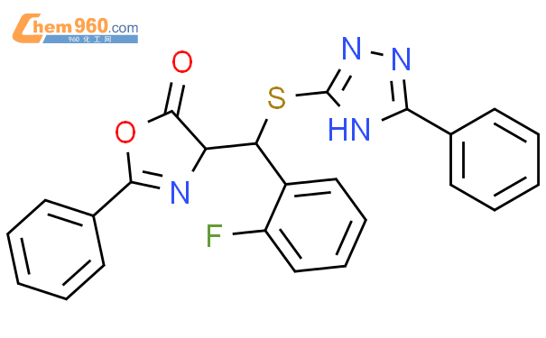 H Oxazolone Fluorophenyl Phenyl H