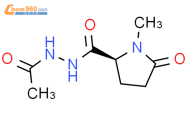 113123 92 5 L Proline 1 methyl 5 oxo 2 acetylhydrazide化学式结构式分子式