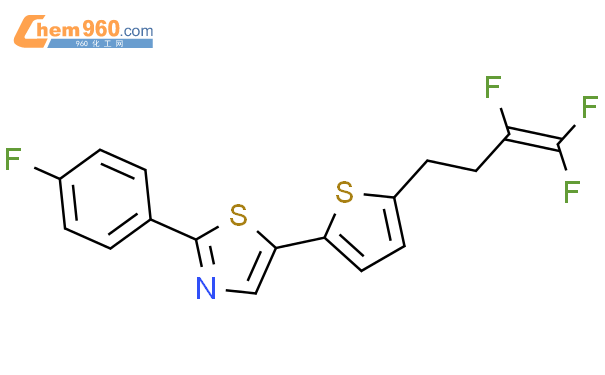 113265 89 7 Thiazole 2 4 Fluorophenyl 5 5 3 4 4 Trifluoro 3