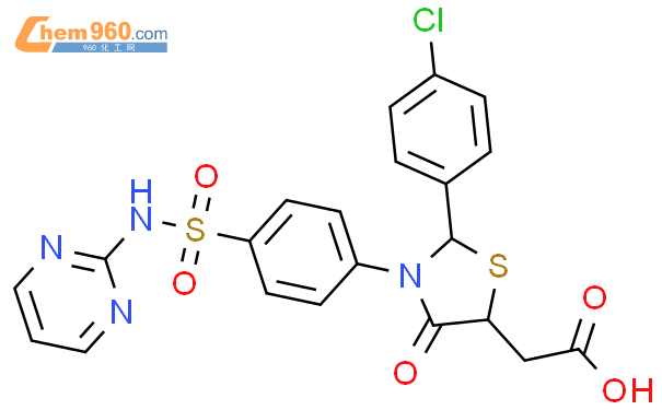 113368 81 3 5 Thiazolidineacetic Acid 2 4 Chlorophenyl 4 Oxo 3 4