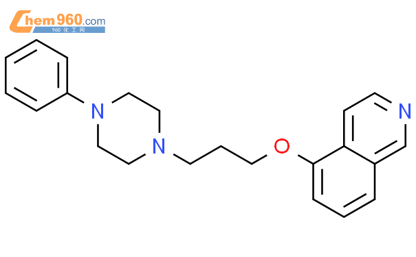 113499 84 6 Isoquinoline 5 3 4 phenyl 1 piperazinyl propoxy CAS号