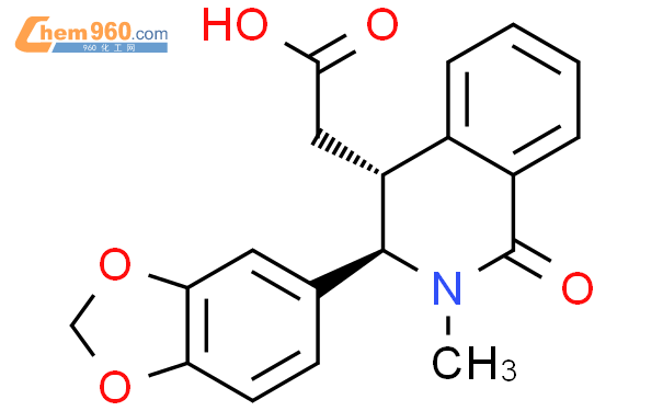 Isoquinolineacetic Acid Benzodioxol Yl