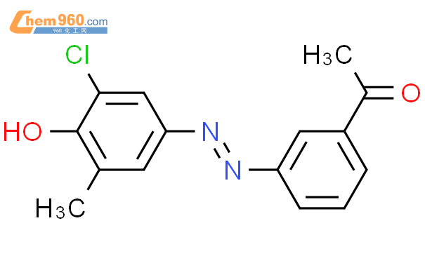 Ethanone Chloro Hydroxy Methylphenyl Azo